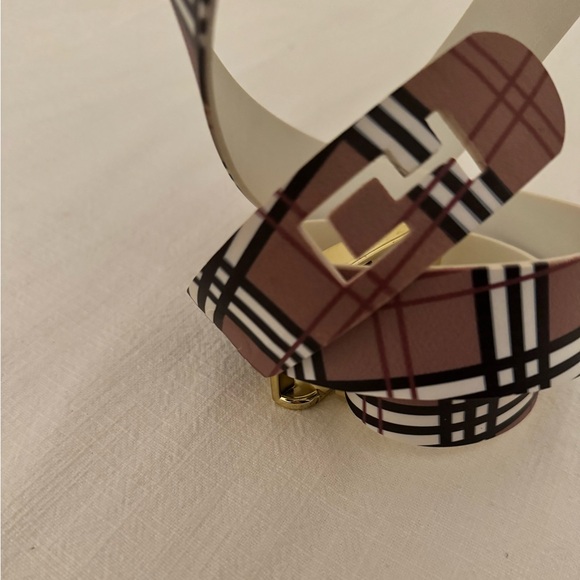 C4 Pattern Belt with Buckle - Picture 3 of 5